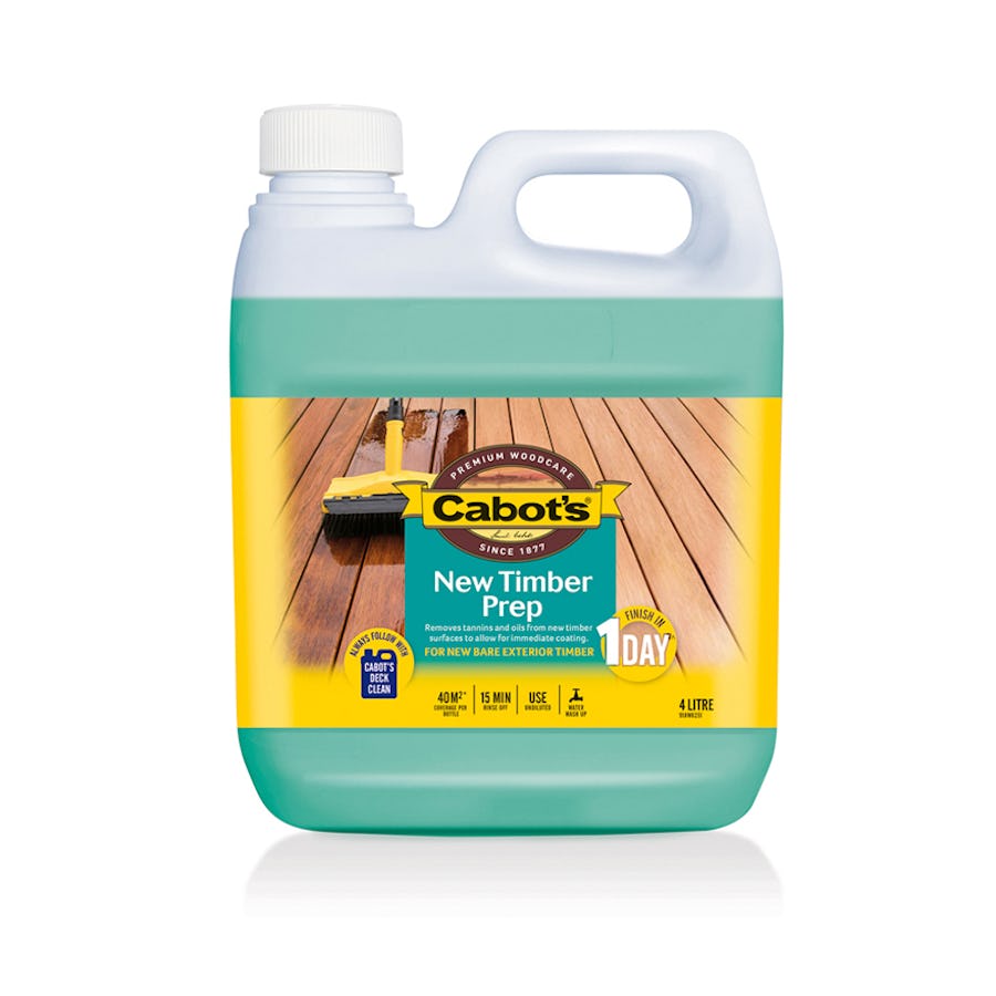 Cabot's New Timber Prep 4L